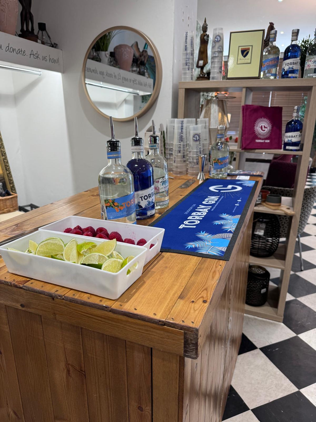 Torbay Gin at Ella's Sold-Out Fashion Show