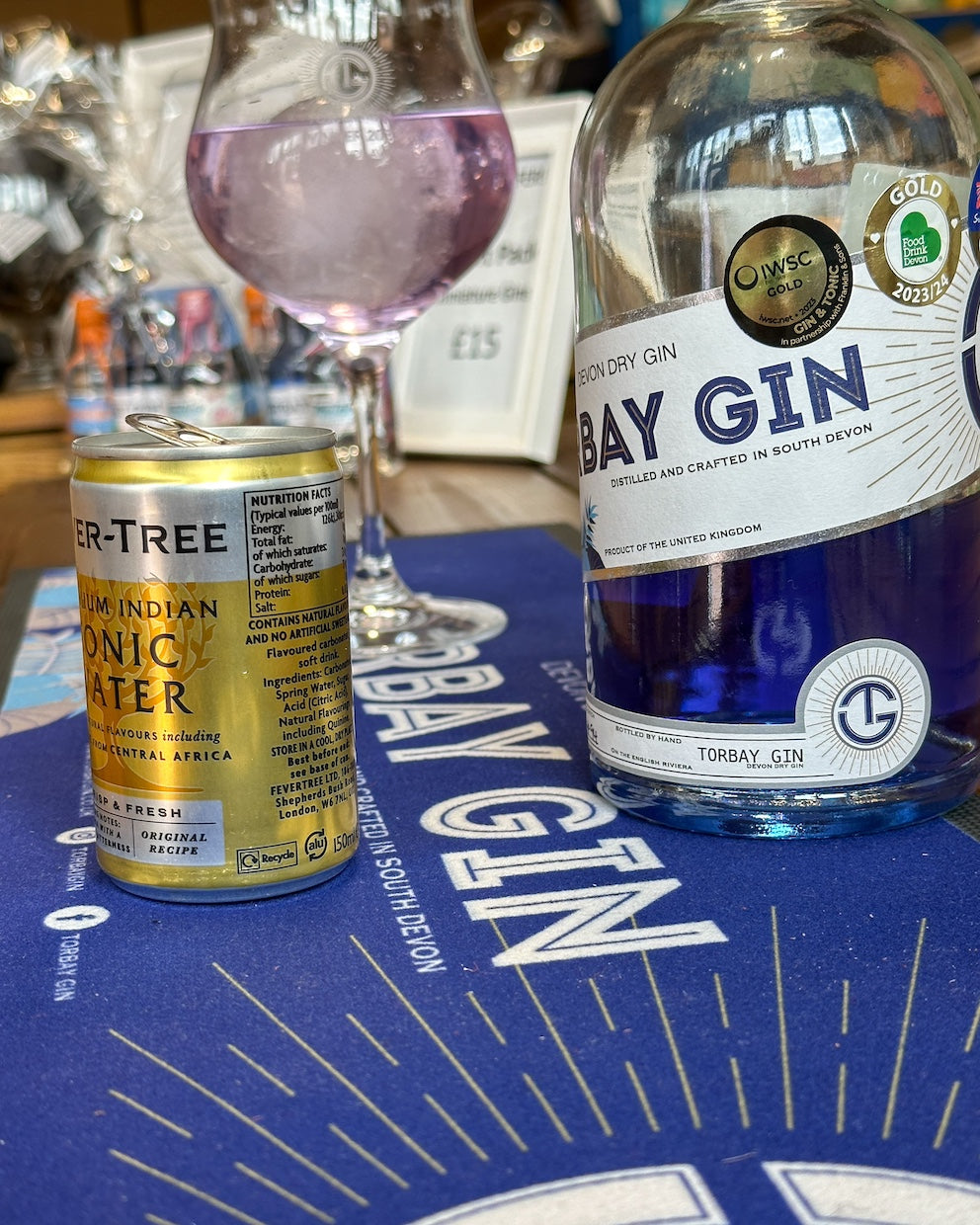 Torbay Gin Bar Runner