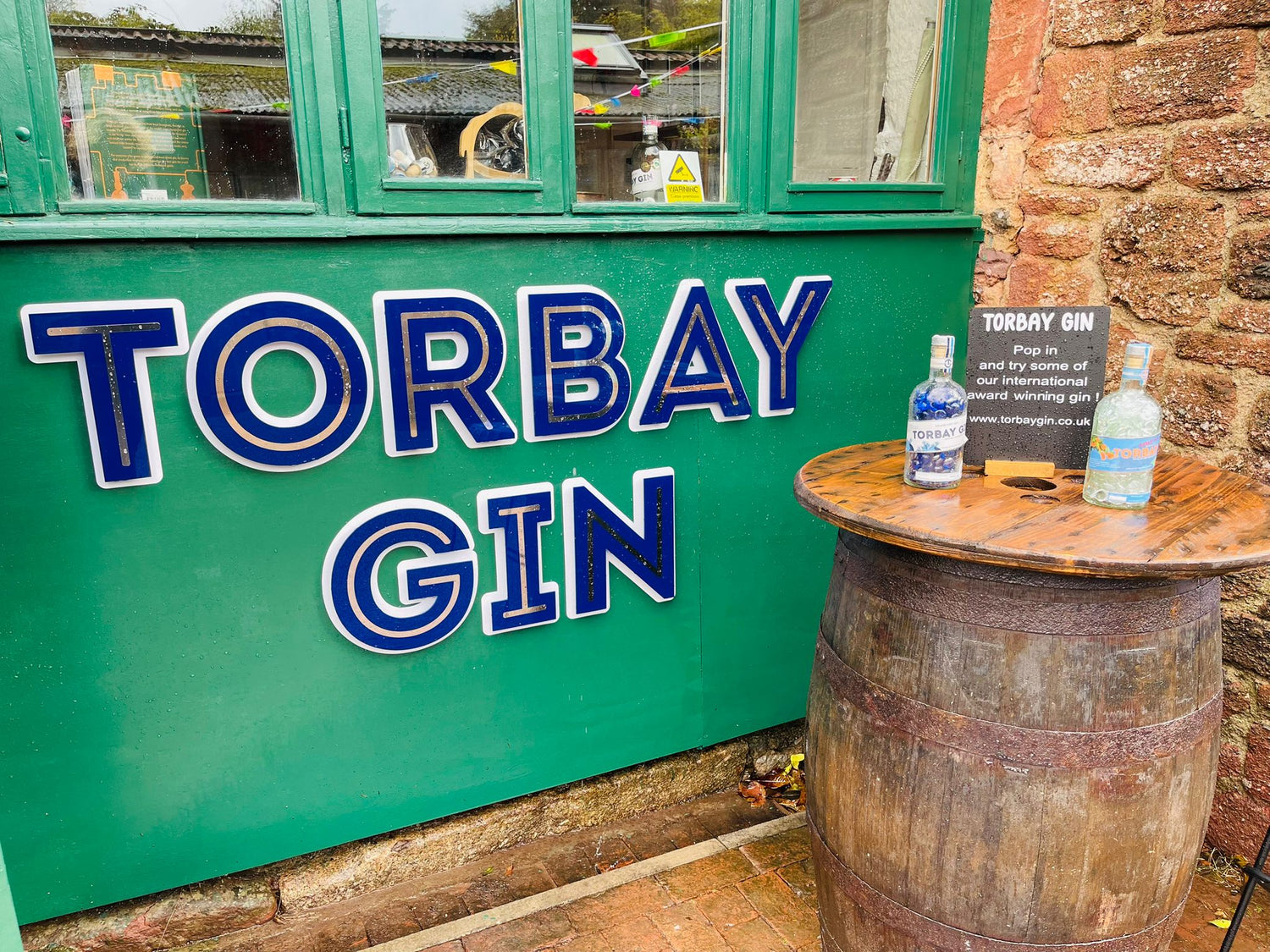 Torbay Gin Distillery Sign
